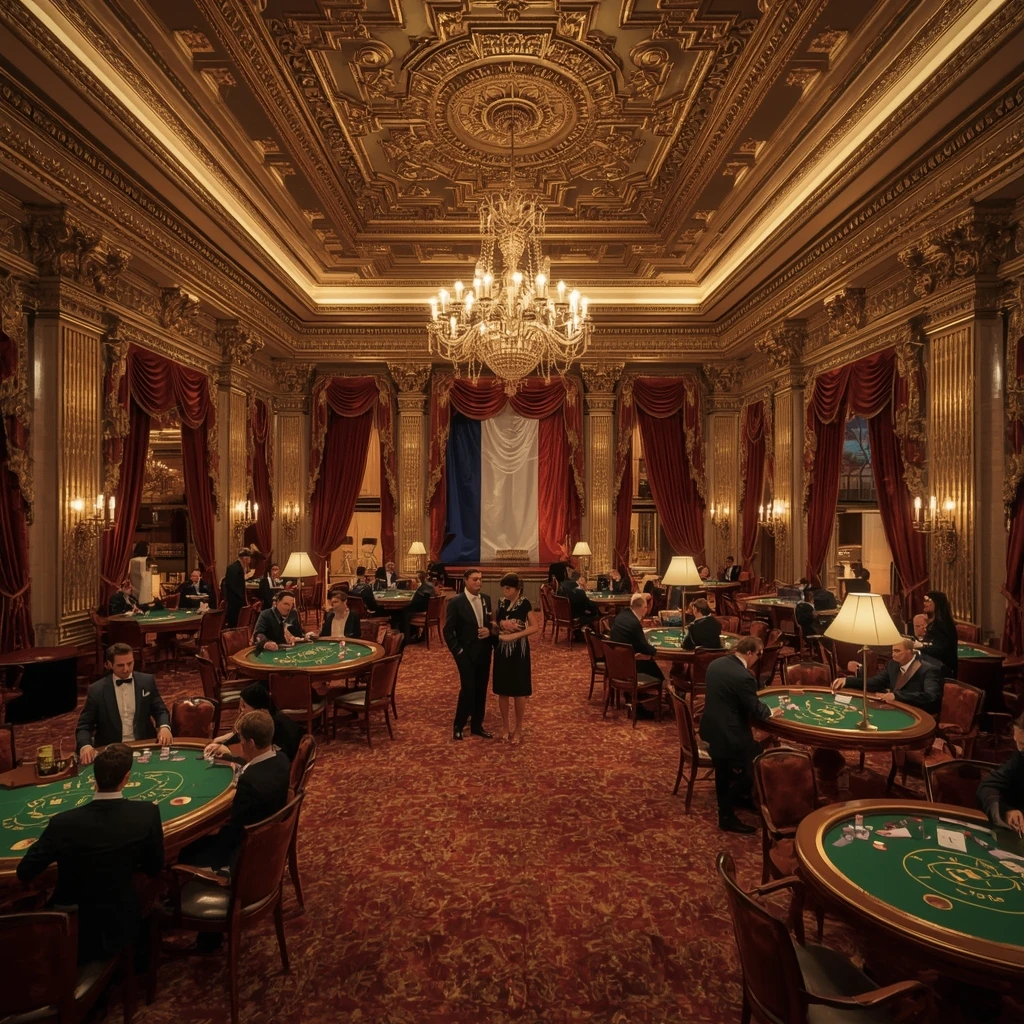 Le casino et le drapeau français TRUELUCK CASINO